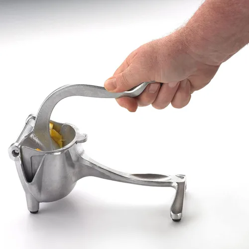 Miniatura 6 de Exprimidor manual de alta resistencia, exprimidor de jugo de frutas, exprimidor de jugo de limón manual, antideslizante, fácil de usar y limpiar