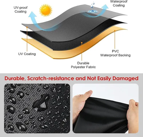Miniatura 4 de Panini - Funda de prensa para Cuisinart Panini Press GR-4NP1, cubierta impermeable para sandwichera para parrilla interior 5 en 1, cubiertas