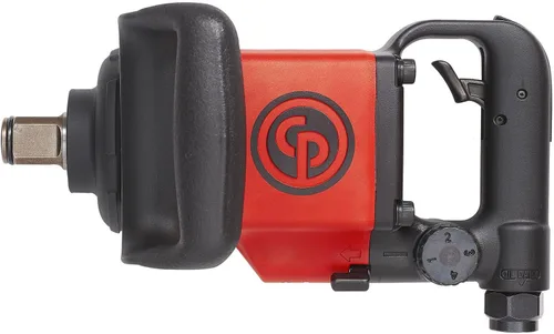 Miniatura 2 de Chicago Pneumatic CP7773D - Llave de impacto neumática (1 pulgada), herramienta de reparación y montaje industrial, mango en D, martillo doble