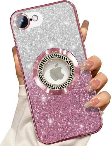 Miniatura 259 de Misscase Funda magnética con purpurina para iPhone 11 compatible con MagSafe, protección completa, delgada, a prueba de golpes, antiarañazos