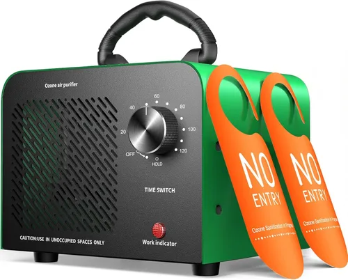 Miniatura 10 de Generador de ozono de 48,000 mg, máquina comercial de ozono para eliminación de olores, desodorizante purificador de aire ionizador de O3 de alta