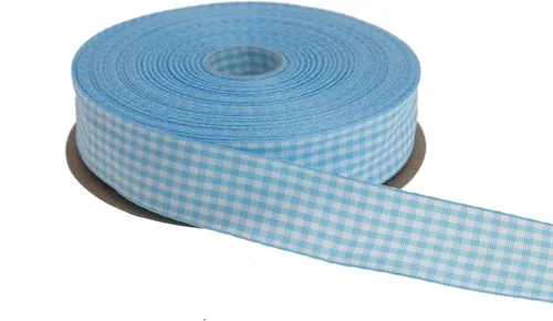 Miniatura 8 de Cinta a cuadros de 50 yardas cada rollo 100% poliéster con borde tejido (1/1-2 pulgadas x 50 yardas, negro)