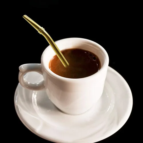 Miniatura 7 de N A Pajitas de acero con cuchara de filtro, paquete de 2 pajitas de té, mate bombilla, barra agitadora de café para té helado, cóctel, con 2