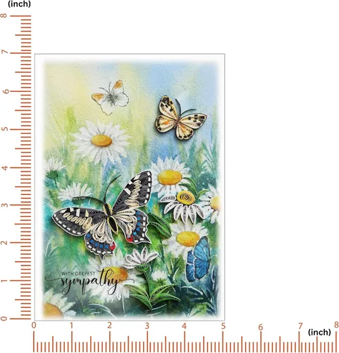 Miniatura 5 de Daisy Garden - Tarjeta de condolencias con la más profunda condolencia, tarjeta de felicitación por pérdida de madre, padre, mascota, tarjeta