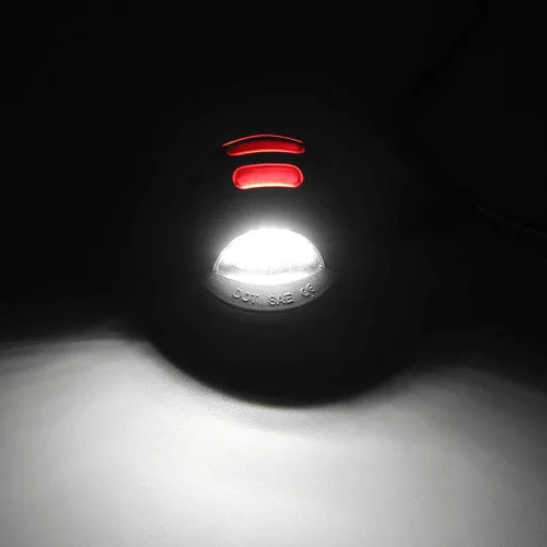 Miniatura 5 de 2 unids blanco LED luz de matrícula número de coche montaje de lámpara de tubo RedSMD luz corriente lámpara para 1999-2016 Ford F-150 F-250 F-350