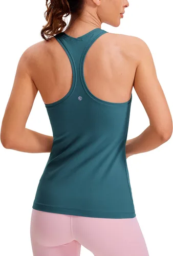 Miniatura 14 de CRZ YOGA - Camisetas sin mangas de entrenamiento para mujer, con espalda cruzada, brasier deportivo, para yoga, gimnasio