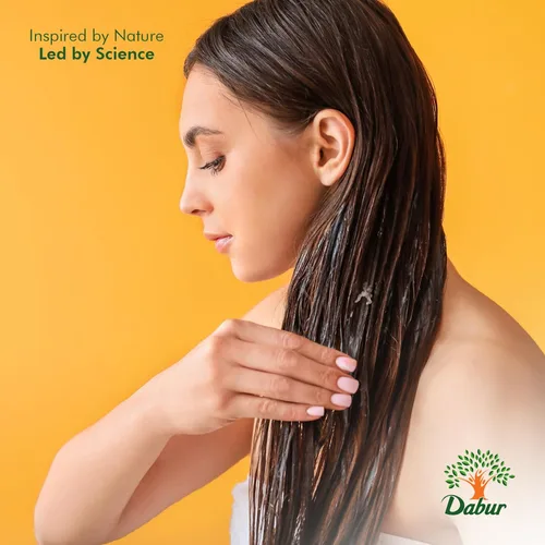Miniatura 5 de Dabur Maha Bhringraj Aceite ayurvédico a base de hierbas para el cabello, infundido con aceite de Bhringraj para nutrición del cuero cabelludo