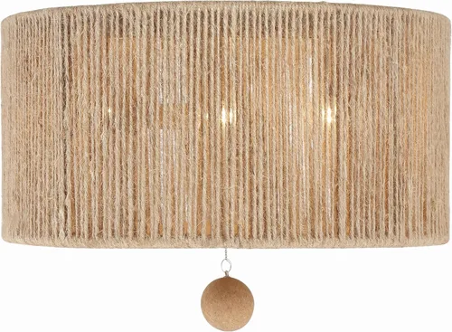 Miniatura 3 de Crystorama Jessa - Soporte empotrado de plata bruñida con 3 luces