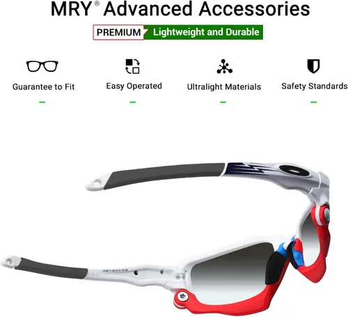 Miniatura 3 de Mryok Auriculares de repuesto para Oakley JawboneRacing JacketSplit Jacket - Opt