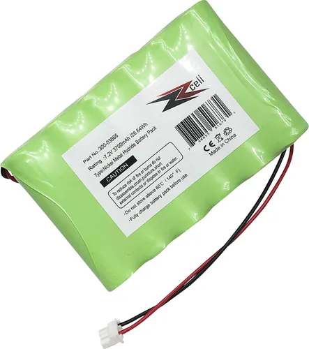 Miniatura 4 de ZZcell® Batería de alta capacidad compatible con Honeywell Alarm 300-03866, controlador lírico, teclado lírico LCP500-L, LYNXRCHKIT-SHA, OSA214