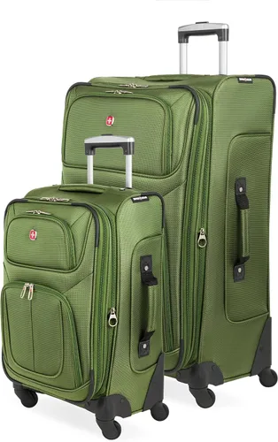 Miniatura 99 de SwissGear - Equipaje suave expandible Sion con ruedas, Negro