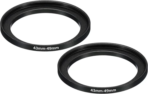 Miniatura 27 de PATIKIL Anillo elevador de metal de 1.594 in-1.693 in, paquete de 2 anillos adaptadores de filtro de lente de cámara, anillo adaptador de filtro