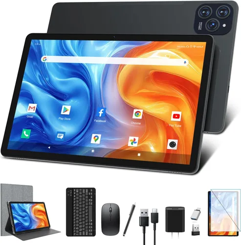 2025 La última tableta Android 15 de 11 pulgadas con celular dual 4G, tabletas Octa-Core con 128 GB de ROM 16 GB de RAM 1 TB Expand, tabletas de