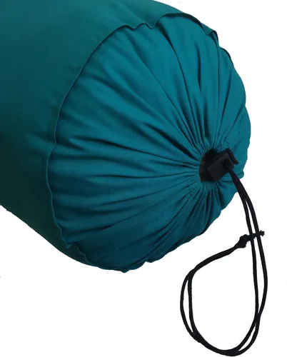 Miniatura 2 de Funda de almohada larga azul verde azulado – Funda redonda de masaje de yoga para cama, sofá, silla, sofá, salón, algodón, 10 pulgadas de diámetro x
