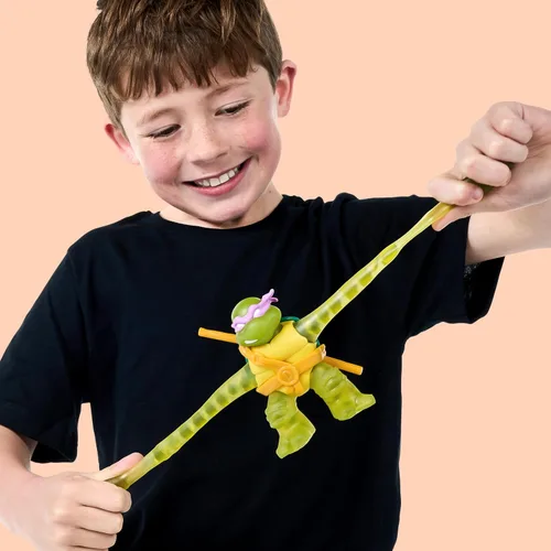 Miniatura 3 de Heroes of Goo Jit Zu Tortugas Ninja Mutantes Adolescentes Equipo de Poder de Tortugas 2-Pack Super Blandas Figuras de Juguete Super