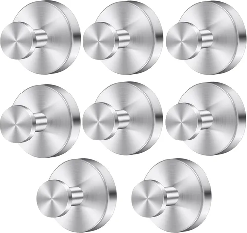 Miniatura 14 de Ganchos de Ventosa para Ducha, Ganchos de Toalla Sin Taladrar para Pared de Baño, Cocina, Vidrio, Espejo, Azulejos - Ideales para Colgar Toallas