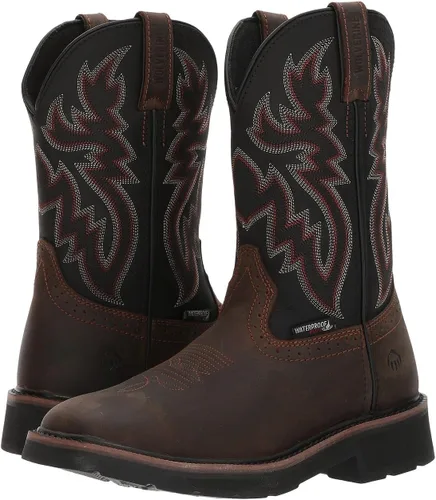 Miniatura 4 de Wolverine Men's Rancher Waterproof Steeltoe Square Toe 10in Wellington Work Boot