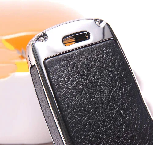 Miniatura 4 de ontto Funda para llavero compatible con Audi de piel de metal para llaves de protección completa compatible con Audi A4 S4 RS4 B9 A5 F5 4M TT FV TTS