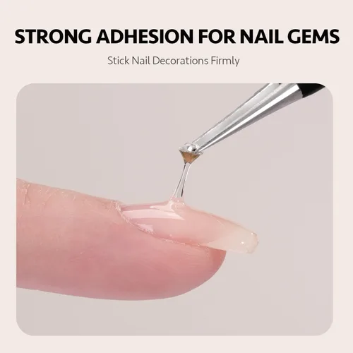 Miniatura 5 de GAOY Gel de escultura 3D para arte de uñas, gel de modelado semisólido para frotar polvo de uñas cromado, pegar diamantes de imitación y pintura,