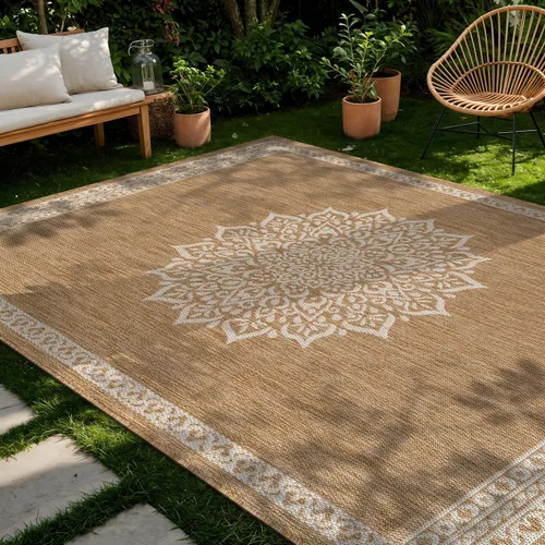Miniatura 24 de CAMILSON Alfombra para exteriores, alfombras modernas para patios interiores y exteriores, tapetes de cocina y pasillo, alfombra lavable para porche