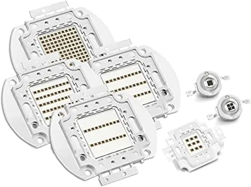 Chip LED infrarrojo IR 680nm 740nm 760nm 800nm 850nm 880nm 940nm 980nm 1000nm diodos COB 3W 5W 10W 20W 30W 50W 100W Cuentas de luz COB visión