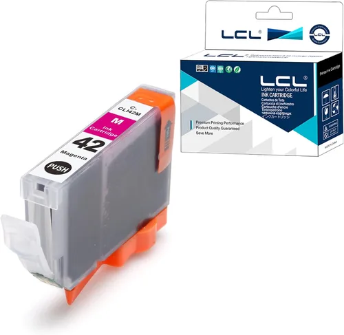 Miniatura 8 de LCL Cartucho de tinta de repuesto compatible para Canon CLI42 CLI-42 BK CLI-42BK 6384B002 Pro-100 Pro-100S (paquete de 1 negro)