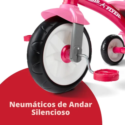Miniatura 7 de Radio Flyer Triciclo Red Rider para edades de 2.5 a 5 años, bicicleta de tres ruedas para niños pequeños, triciclo para niños, juguete de montar al