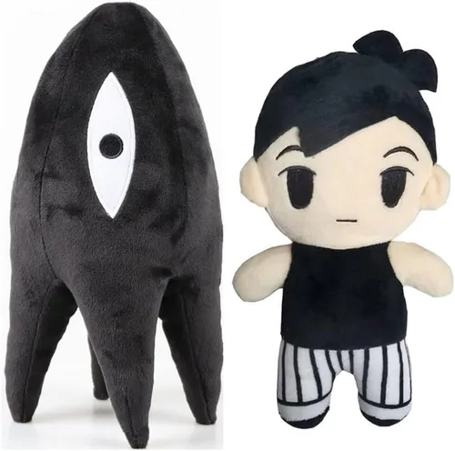 2 piezas de peluche de muñeca de peluche, llavero con colgante de peluche, juego de cosplay, mercancía, regalos de utilería Soleado y algo