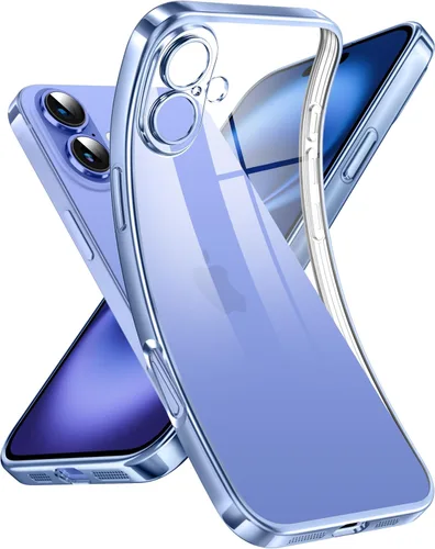 Miniatura 50 de Supdeal Funda transparente para iPhone 13 Pro, no amarillea, protección de cámara, probada en caídas de grado militar, transparente, a prueba
