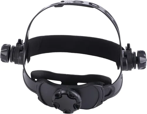 Miniatura 8 de Kit de diadema ajustable de repuesto para casco de soldadura ABS con acolchado que absorbe el sudor (negro)