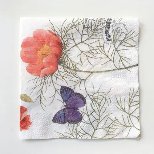Miniatura 23 de Zelten Servilletas de papel de colores (rosa telar)