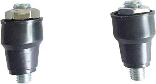 Miniatura 5 de Compatible con 1 par de espejos de motocicleta cromados Magnum ovalados para Kawasaki Vulcan 1700 VN1700 Voyager ABS