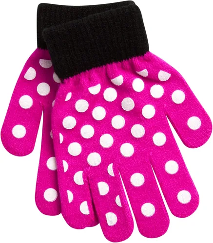 Miniatura 5 de Disney Girls Minnie Mouse and Vampirina Winter Hat and 2 Pair Mitten or Glove Set (ToddlerLittle Girl)