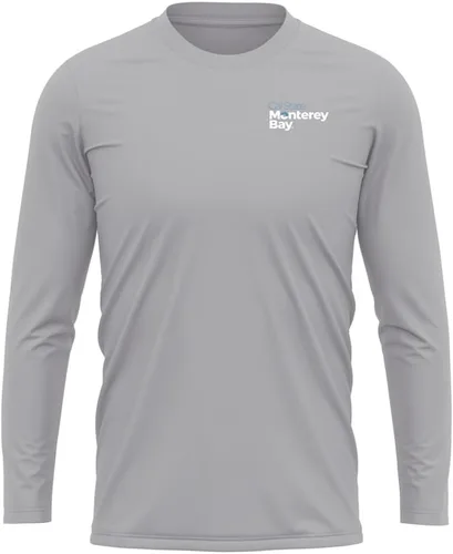 Miniatura 213 de Camisa deportiva de manga larga oficial de la NCAA Collegiate para hombre, con logotipo en el pecho izquierdo, colección Athletic Heather