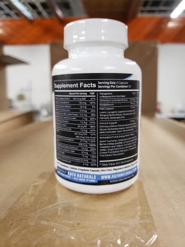 Miniatura 3 de Kaya Naturals Multivitamínico para hombres - Multivitamínico para próstata para hombres - Suplemento diario multimineral - píldoras para hombres