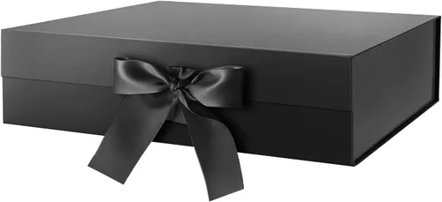 Miniatura 29 de HAPPY POTATO Caja de regalo grande con tapa y cinta, caja de propuesta de padrino, caja de regalo magnética para regalos