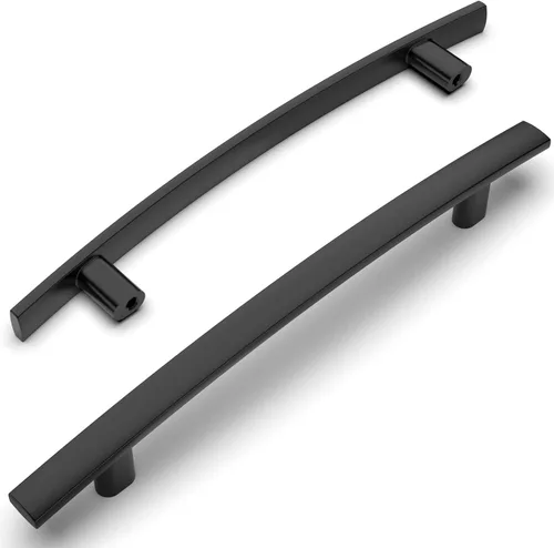 Miniatura 15 de Amerdeco - Paquete de 10 tiradores de oro cepillado de 3 pulgadas (76mm) para armarios de cocina, herrajes para gabinetes, tiradores de cocina