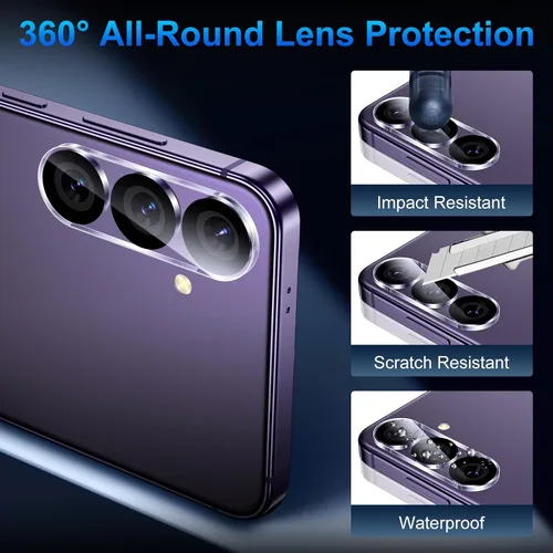 Miniatura 6 de UniqueMe Protector de pantalla de privacidad para Samsung Galaxy S24 Plus de 6.7 pulgadas, compatible con huellas dactilares ultrasónicas