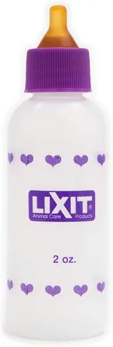 Miniatura 3 de Lixit® Kits de biberones de lactancia para cachorros de alimentación manual, gatitos, conejillos de indias, hurones, conejos, mapaches, ardillas