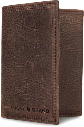 Miniatura 6 de Lucky Brand Men's Trifold Wallet ID Window Card Slots Genuine Leather Organization Durable Stylish