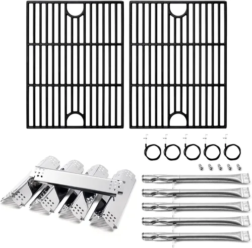 Miniatura 13 de Piezas de repuesto para parrillas de gas Nexgrill 720-0864M 720-0864 de 2 quemadores, kit de piezas para rejillas de parrilla 720-0864M
