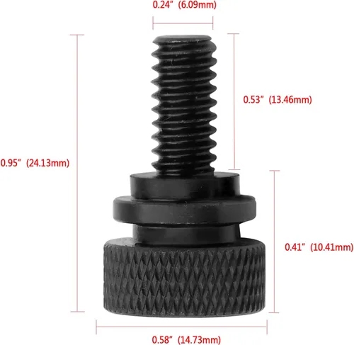 Miniatura 2 de Tornillo de asiento de acero Tornillo de asiento Harley compatible con Davidson 1996-2021, 1 unidad