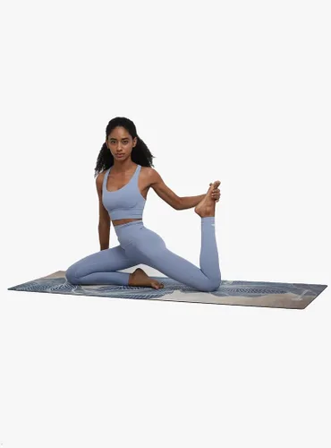 Miniatura 7 de Shakti Warrior Tapete de yoga plegable de goma natural para viajes, tapete antideslizante ecológico de alta calidad, ideal para yoga, pilates