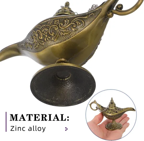 Miniatura 8 de Healifty Horno de aromaterapia, quemador de incienso de metal, adorno de escritorio, difusor de aroma para decoración de oficina en casa, 4.52 x