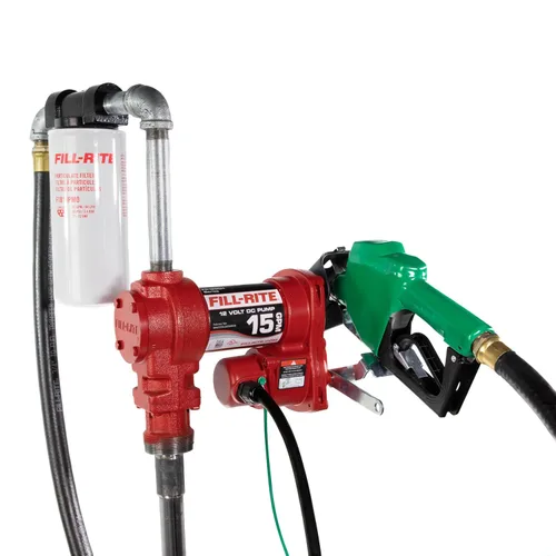 Miniatura 12 de Fill-Rite FR1204H - Bomba de transferencia de combustible de 12 V, 15 GPM (modelo sólo bomba) Gasolina, diésel, queroseno, mezclas de etanol