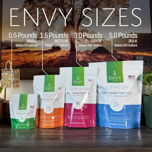 Miniatura 5 de ENVY Bloom Special Professional Grade (10-50-10) Alimento vegetal soluble en agua, promueve flores más grandes y hermosas (3.0 libras)