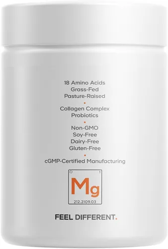 Miniatura 9 de Codeage Suplemento de mezcla de colágeno múltiple + intestinal, probióticos digestivos, regaliz DGL, aloe vera, hoja de menta orgánica, olmo