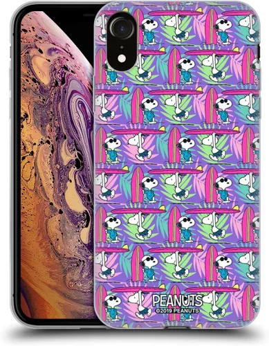 Miniatura 172 de Head Case Designs Peanuts Tropical Surf Snoopy Aloha Disco Gel Funda con licencia oficial [protección de grado militar] compatible con Apple iPhone