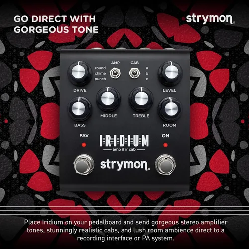 Miniatura 3 de Strymon Iridium Pedal de simulador de amplificador y cabina IR para guitarra eléctrica y acústica, sintetizadores y teclados