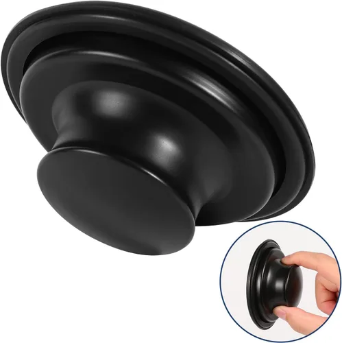 Miniatura 10 de RQYEKDO Tapón para fregadero de cocina, acero inoxidable de 3-1/2 pulgadas, cubierta universal para desagüe de brida de eliminación de basura, apto